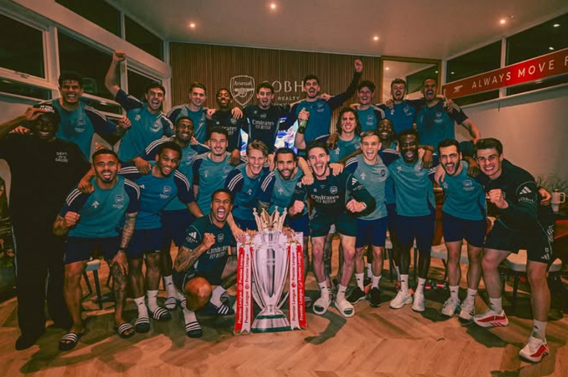 Arsenal Resmi Juara Liga Inggris 2025/2026, Akhiri Penantian 22 Tahun di Era Mikel Arteta