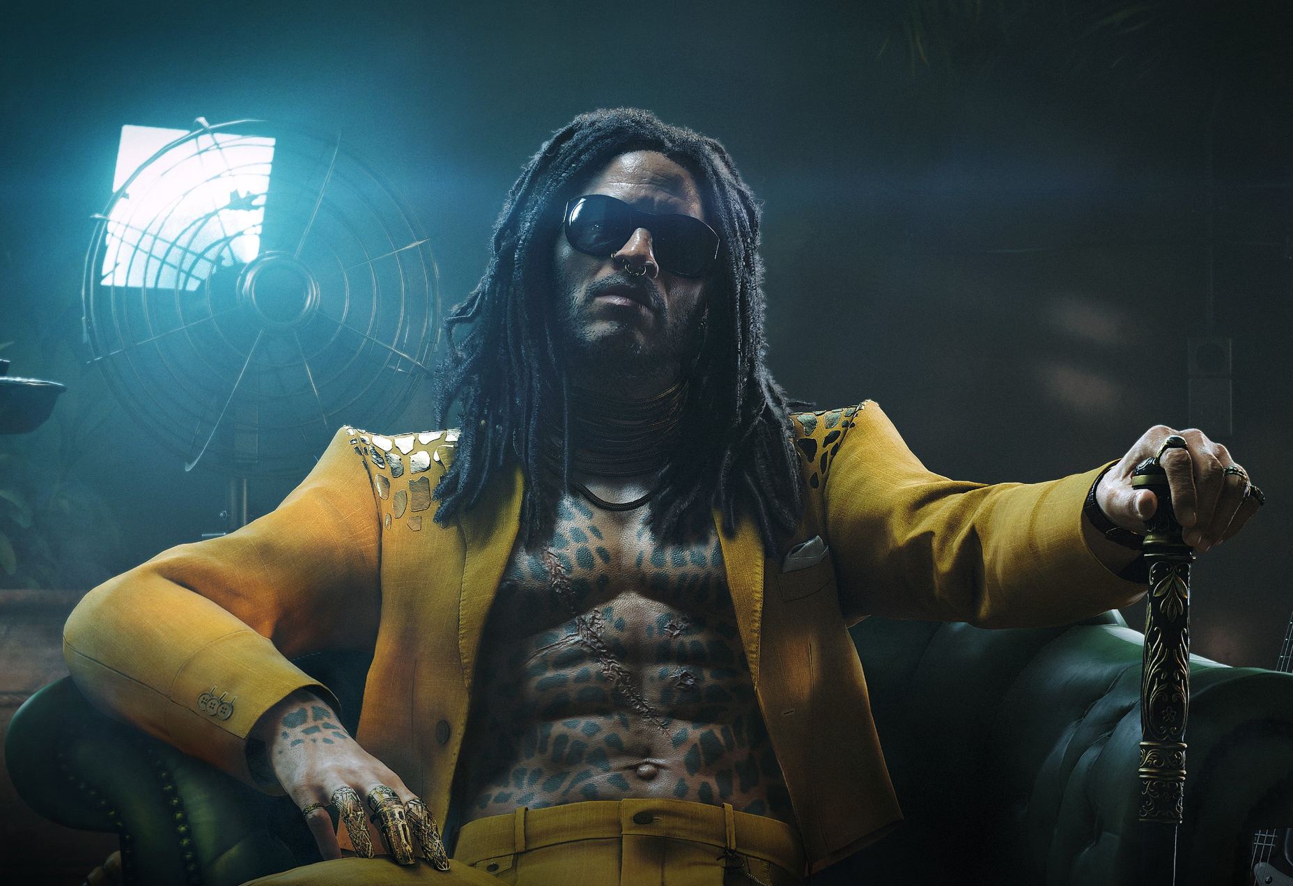 Lenny Kravitz sebagai Bawma.