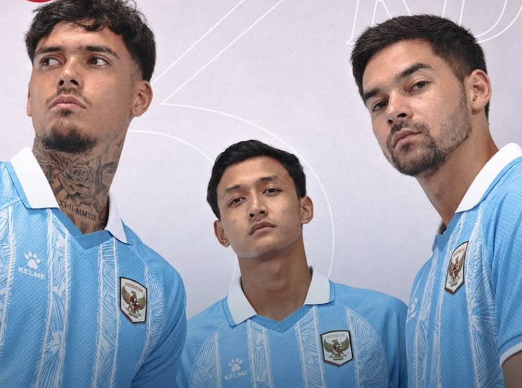 Kelme Rilis Jersey Ketiga Timnas Indonesia: Biru Laut, Motif Melati, dan Debut di FIFA ASEAN Cup 2026